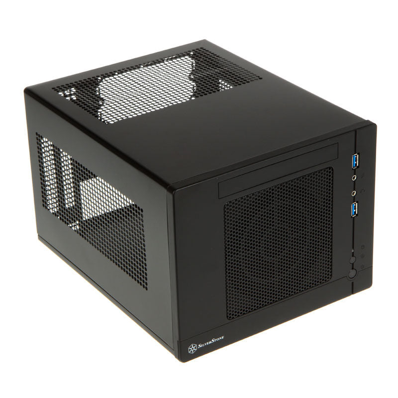 SilverStone SST-SG05BB-Lite Sugo Mini-ITX kabinett svart oversikt