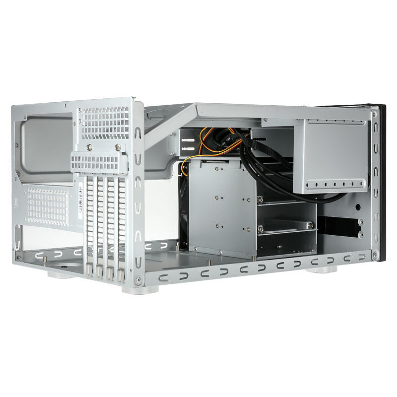 SilverStone SST-SG11B Sugo kabinett montert med komponenter