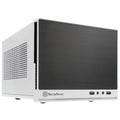 SilverStone SST-SG13WB-Q Sugo Mini-ITX kabinett hvit forfra