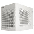 SilverStone SST-SG16W Mini-ITX kabinett mesh hvit forfra