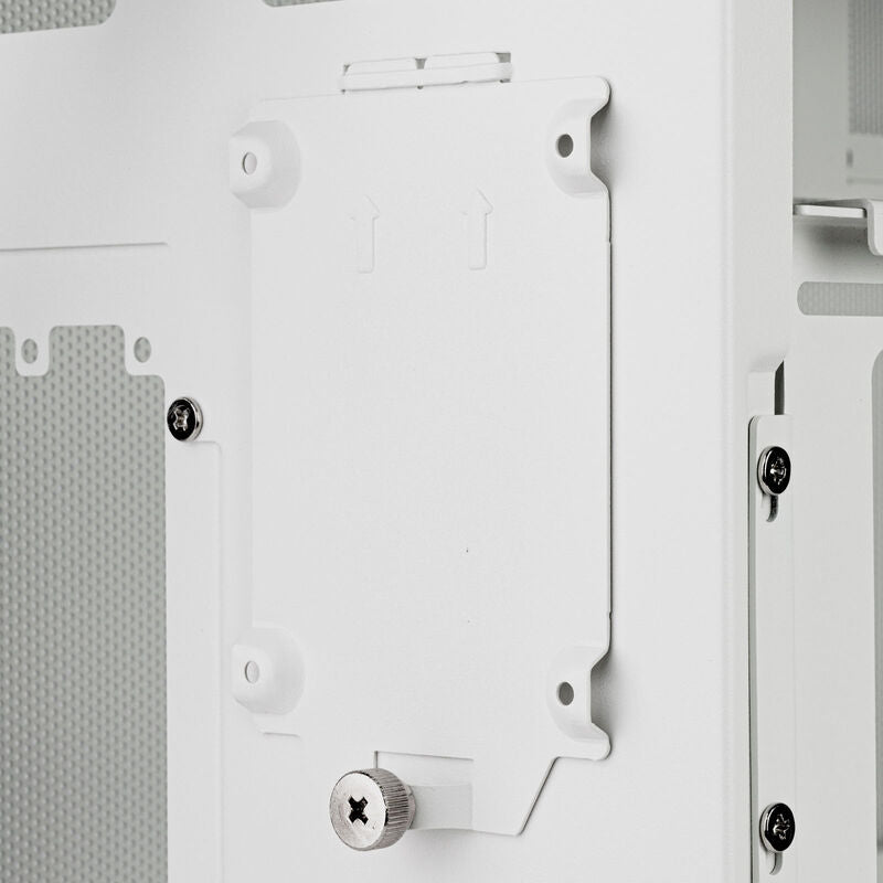 SilverStone SST-SG17W Micro-ATX kabinett minitårn hvit ventilasjon