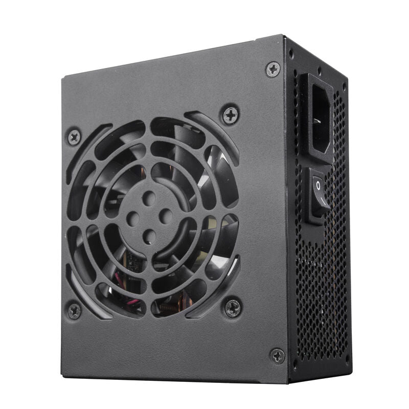 SilverStone SST-SX450-B SFX strømforsyning 450 W detalj av vifte