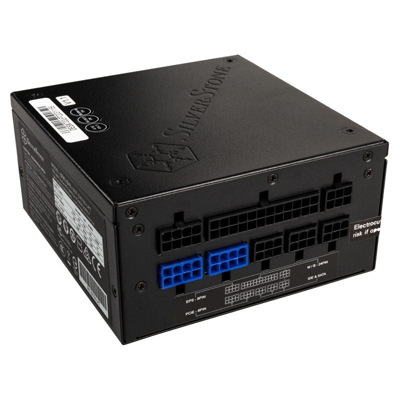Detalj av SilverStone SST-SX700-LPT v1.1 kabler og kontakter