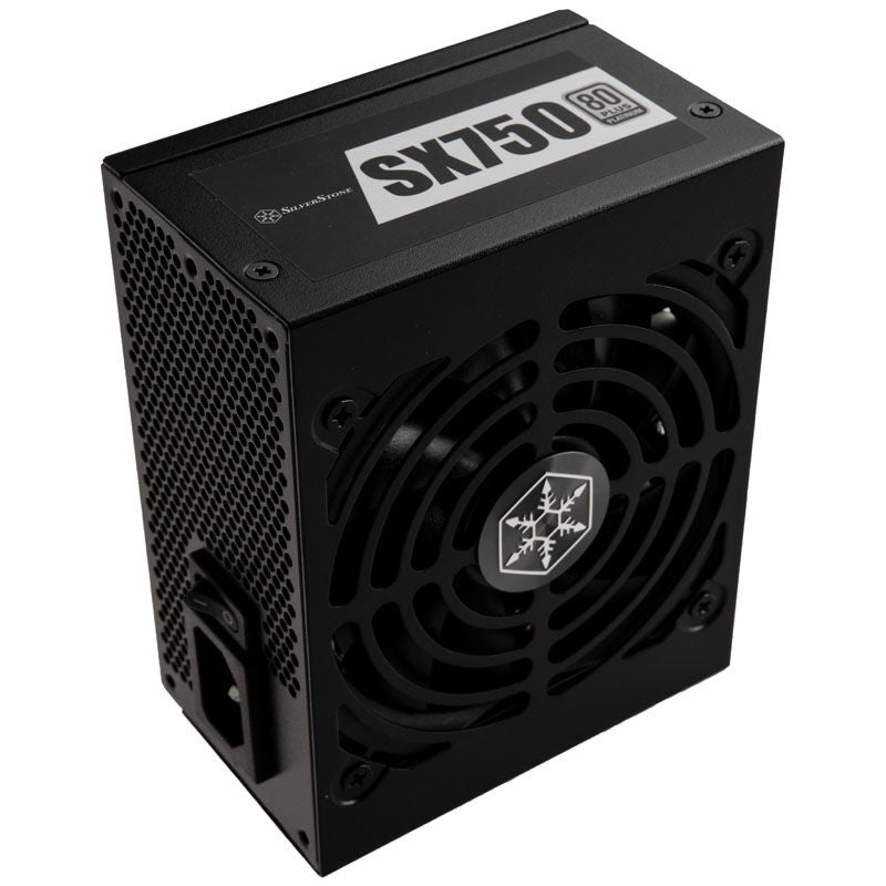 SilverStone SST-SX750-PT V.1.1 SFX strømforsyning 750 W Platinum bakside