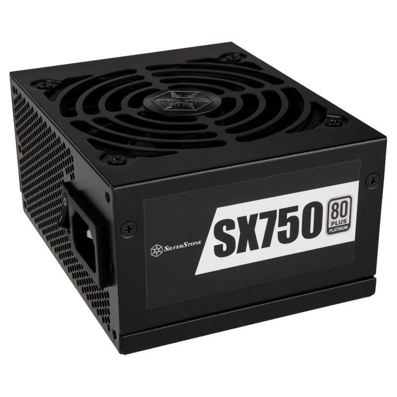 SilverStone SST-SX750-PT V.1.1 SFX strømforsyning 750 W Platinum forfra