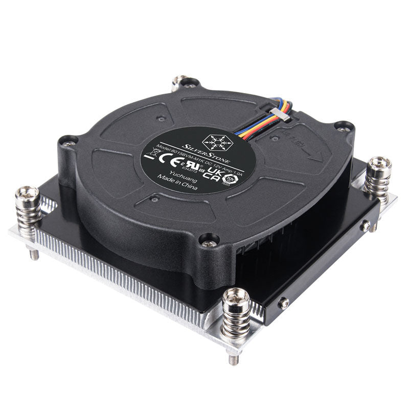 SilverStone SST-XE01-1700A low profile CPU-kjøler forfra