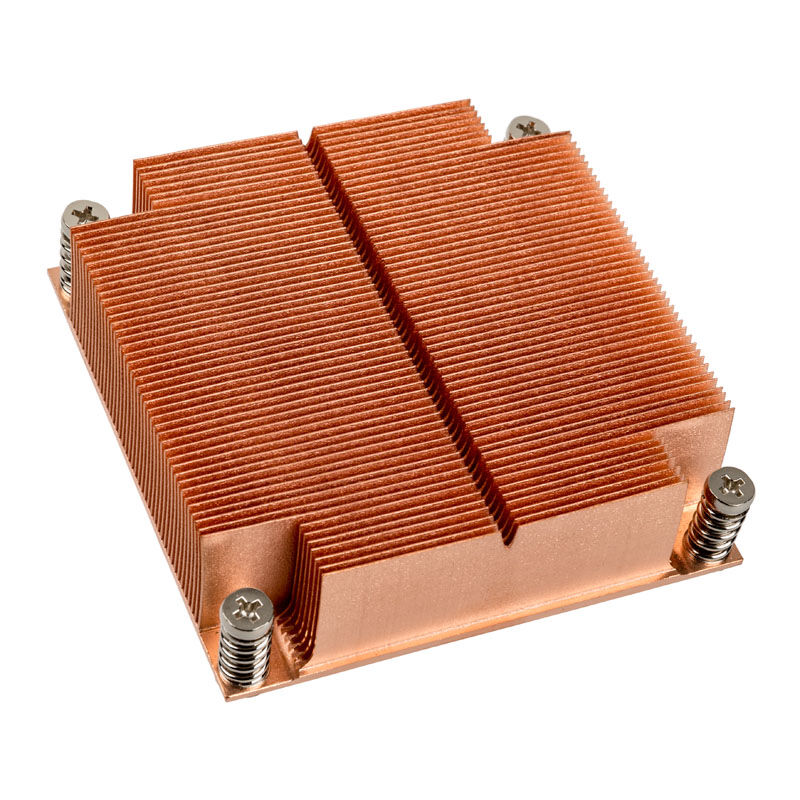 SilverStone SST-XE01-2011 passiv CPU-kjøler kopper forfra