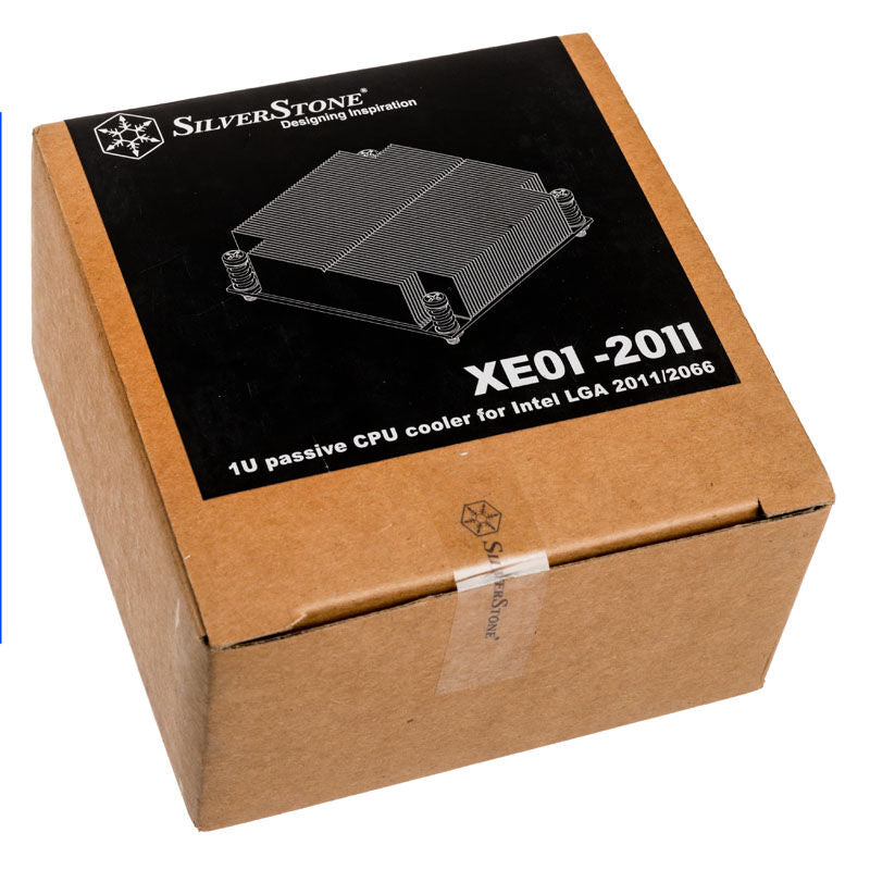 SilverStone SST-XE01-2011 passiv CPU-kjøler sideprofil