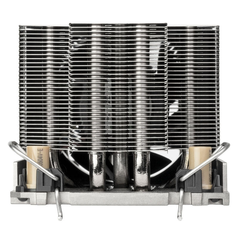 SilverStone SST-XE02-4677B CPU-kjøler detalj på heatpipes