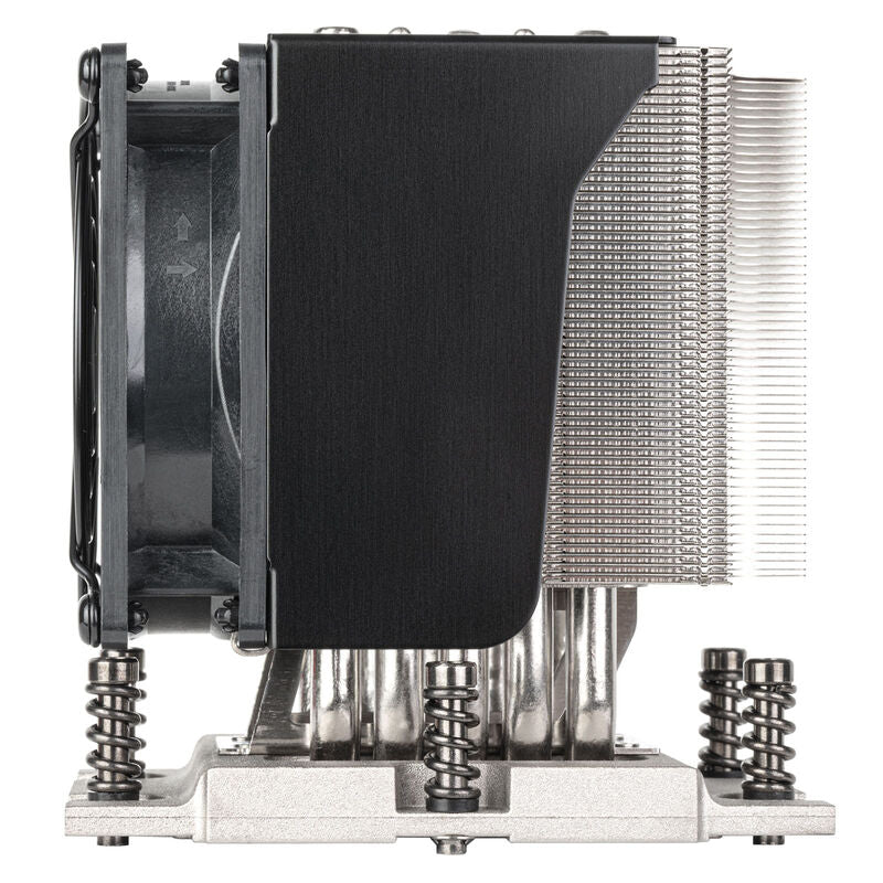 Detalj av Silverstone SST-XE04-SP5B CPU-kjøler heatpipes