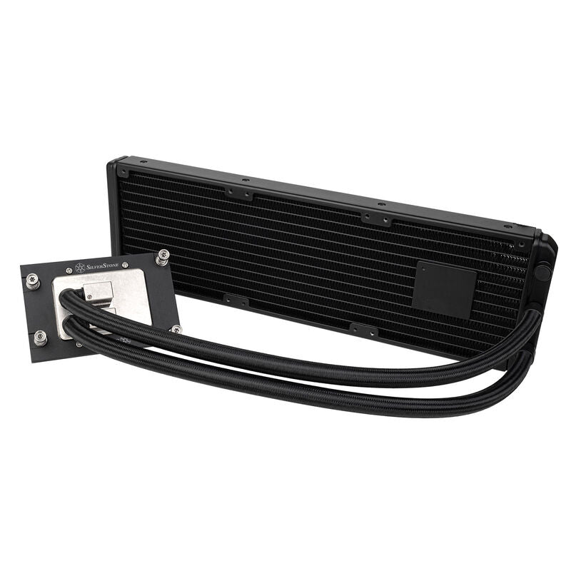 Silverstone SST-XE360-TR5 AIO vannkjøling 360 mm detalj av radiator