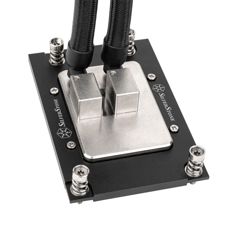 Silverstone SST-XE360-TR5 AIO vannkjøling 360 mm pumpe nærbilde