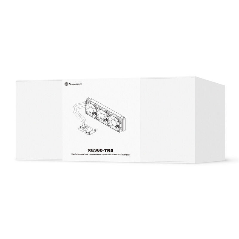 Silverstone SST-XE360-TR5 AIO vannkjøling 360 mm slanger og koblinger