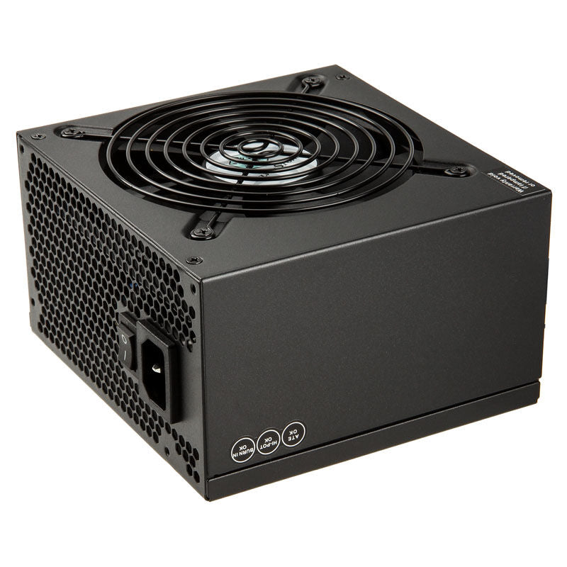 SilverStone Strider Essential ST50F-ES230 v2.0 strømforsyning forfra