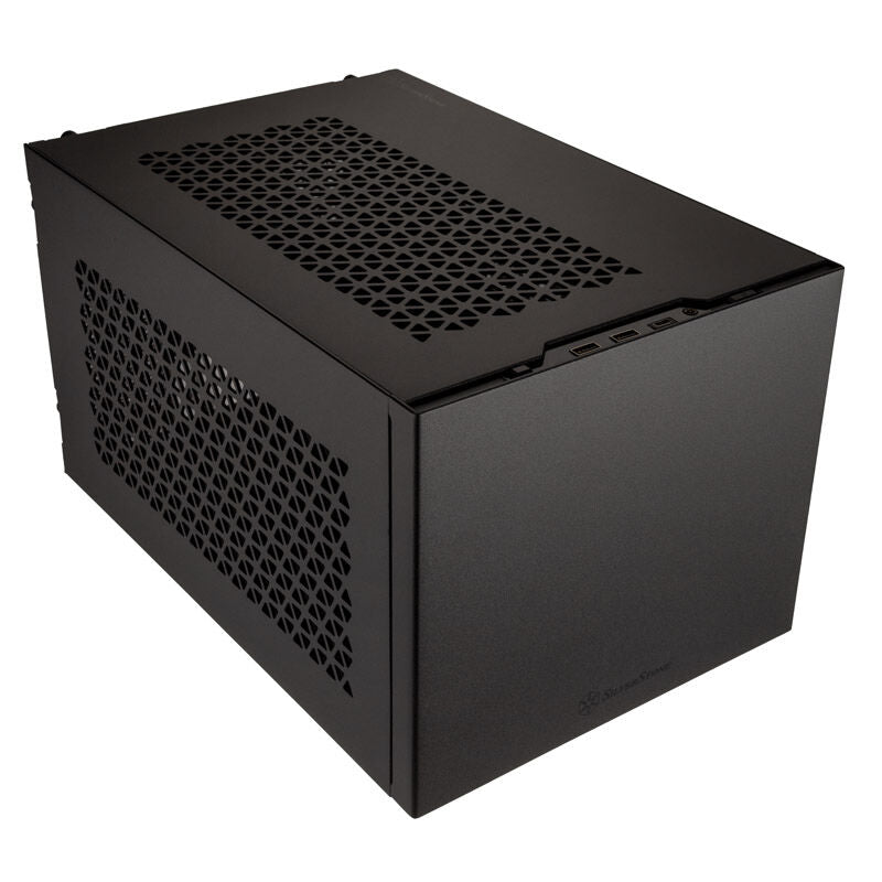 SilverStone Sugo SG15 Mini-ITX kabinett detalj mesh panel