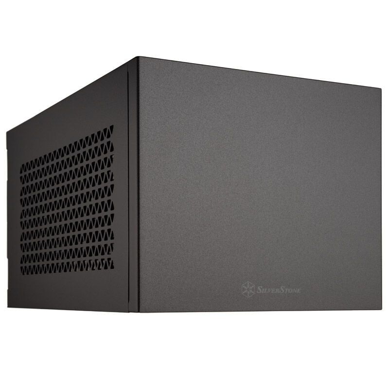 SilverStone Sugo SG15 Mini-ITX kabinett forfra svart mesh aluminium