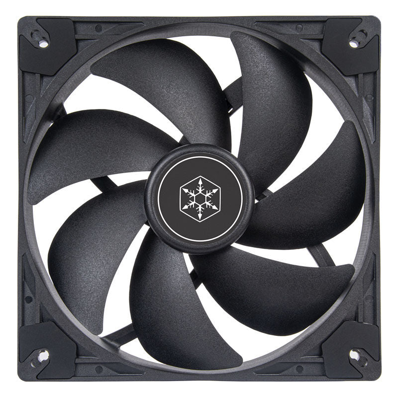 SilverStone VISTA Performance vifte 140 mm PWM svart detalj av vifteblader