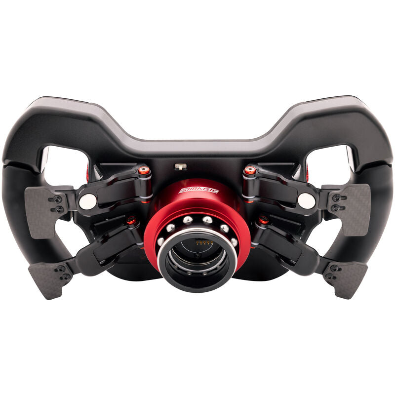 Simagic FX-C simracingratt 290 mm RGB karbonfiber paddle-moduler nærbilde