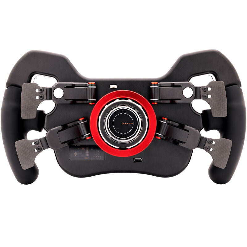 Simagic FX-C simracingratt 290 mm RGB karbonfiber RGB-belysning detalj