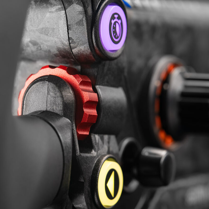 Simagic GT Neo simracingratt 300 mm karbon RGB RGB-belysning detalj