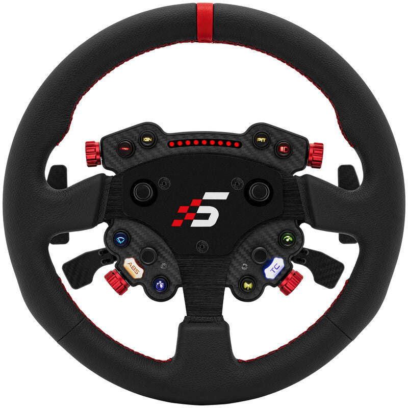 Simagic GT1 simracingratt Pro HUB lær LED forfra