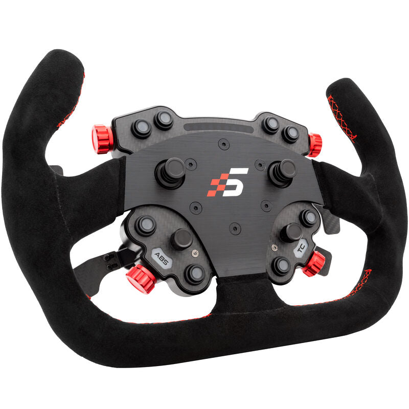 Simagic GTC-C simracingratt Alcantara quick-release forfra