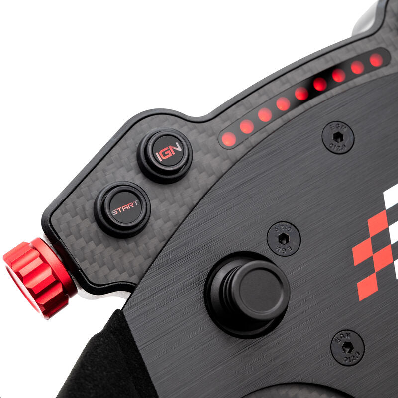 Simagic GTC-C simracingratt Alcantara quick-release med RGB-knapper