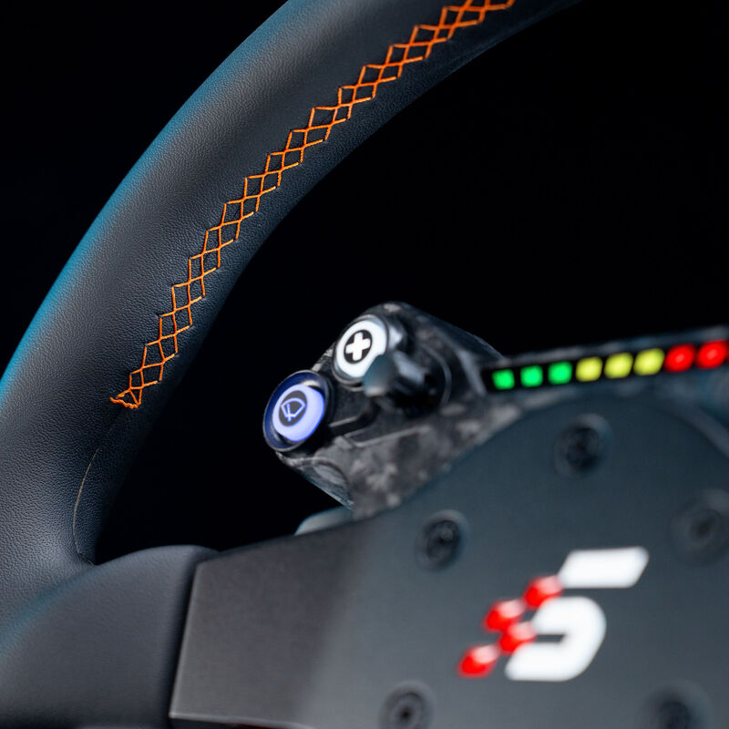 RGB-belysning på Simagic NEO X 330T simracingratt