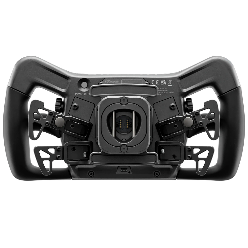 Simucube Savu Pro GT-ratt aluminium RGB visning av sideprofil