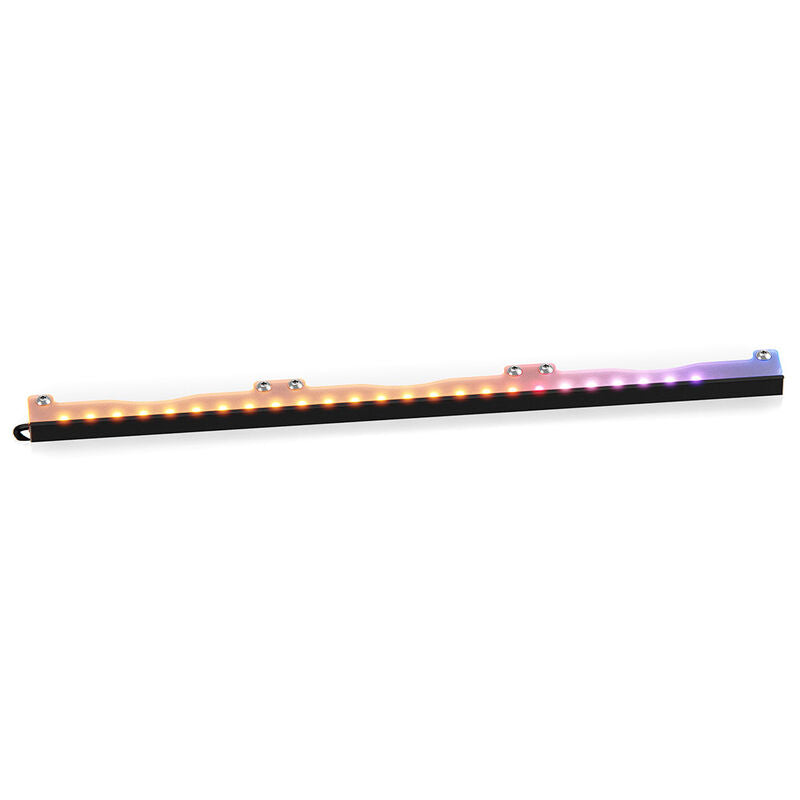 Singularity Computers ARGB- og UV-LED-stripe 360 mm radiator med knapp for lysmodus
