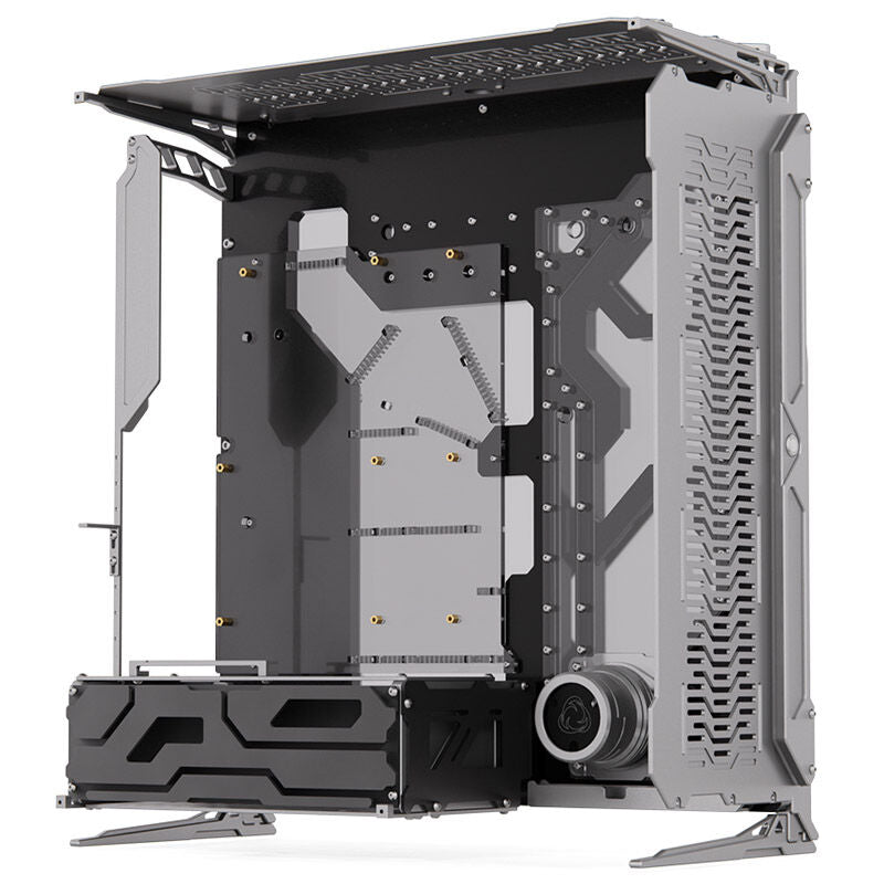 Singularity Computers Spectre 3.0 Ardus kabinett sølv forfra