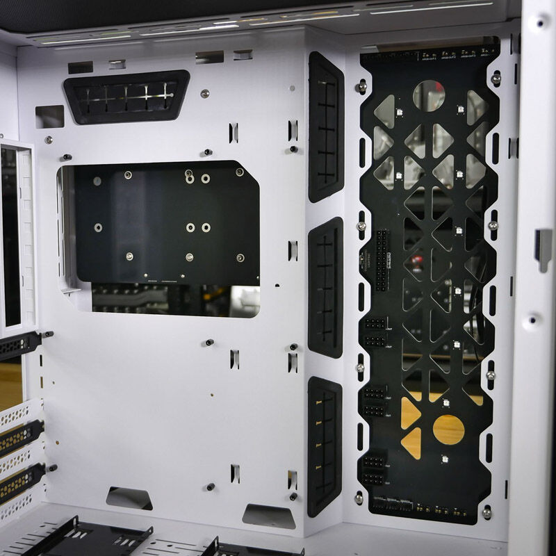 Singularity Computers PowerBoard PC-O11D kabelfordeler svart oversikt