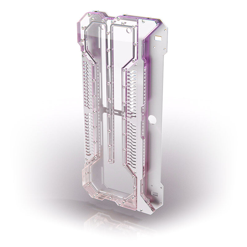 Singularity Spectre Integra-M Elite distroplate RGB sølv detalj