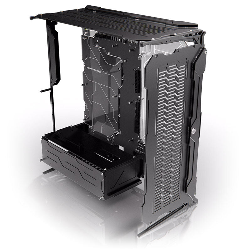 Singularity Computer Spectre Integra-MA kabinett nærbilde av sidepanel