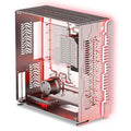 Singularity Computers Wraith ITX/DTX kabinett sølv forfra