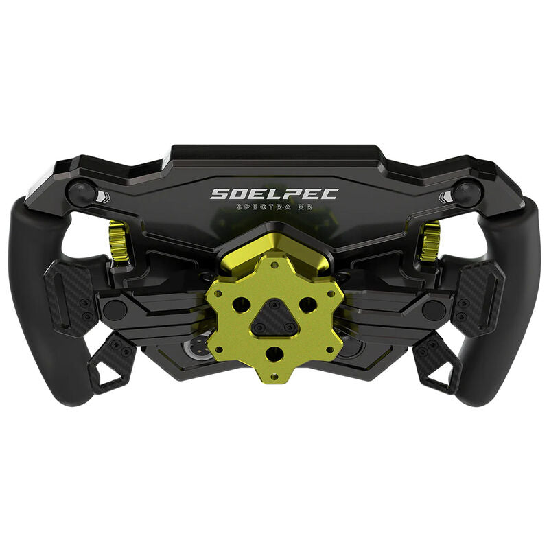 SOELPEC Spectra XR sim-racing-ratt bakside med kabler