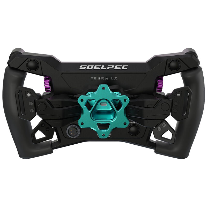 SOELPEC Terra LX Arctic simracingratt RGB bakside