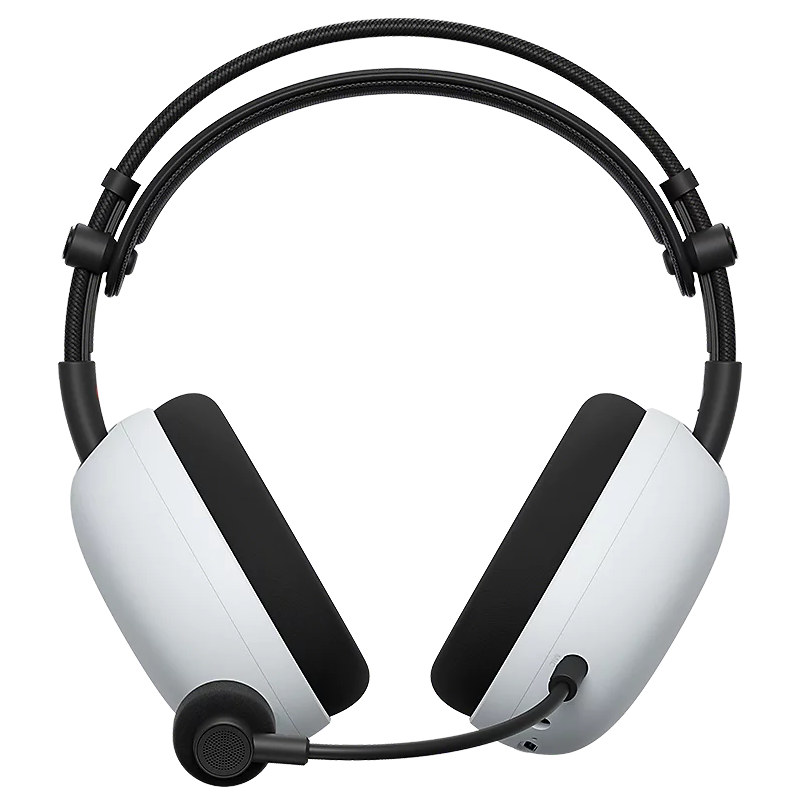 Sony INZONE H9 II trådløst gamingheadset ANC hvit montert på hode
