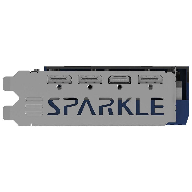 Sparkle Arc A750 Orc OC grafikkort montert i PC
