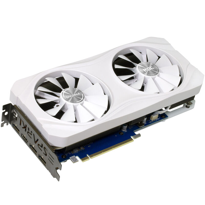 Sparkle Arc A770 ROC Luna White grafikkort bakside