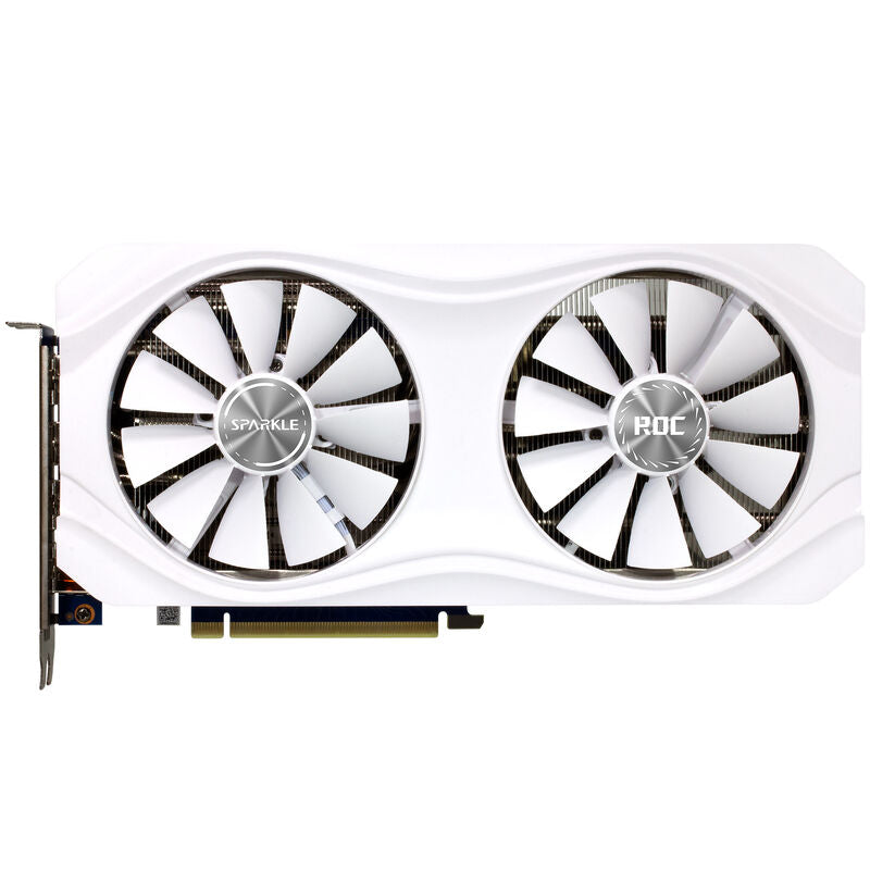 Detaljbilde av Sparkle Arc A770 ROC Luna White grafikkort vifte