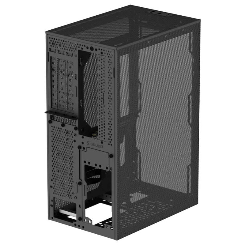 SSUPD Meshroom S V2 kabinett med åpent sidepanel