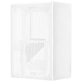 SSUPD Meshroom S V2 kabinett Mini ATX Mesh hvit forfra