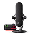 SteelSeries Alias Pro mikrofon forfra med RGB-belysning