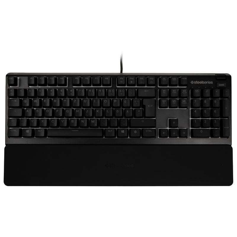 SteelSeries Apex 3 gamingtastatur RGB Whisper-Quiet svart bakside