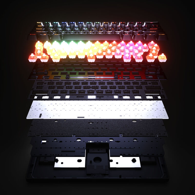 SteelSeries Apex Pro Mini Gen 3 tastatur montert på skrivebord