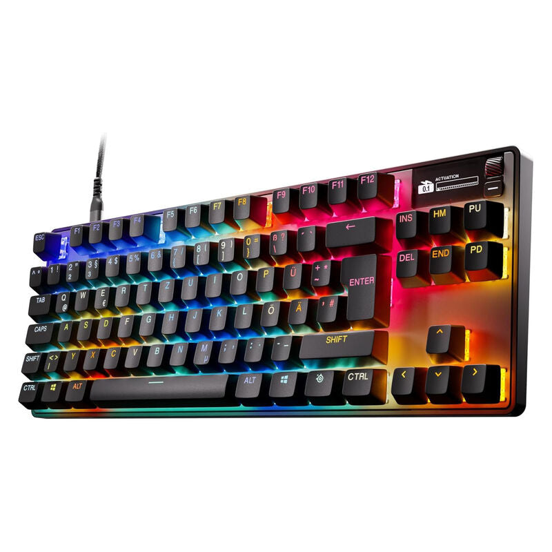SteelSeries Apex Pro TKL Gen 3 montert på skrivebord