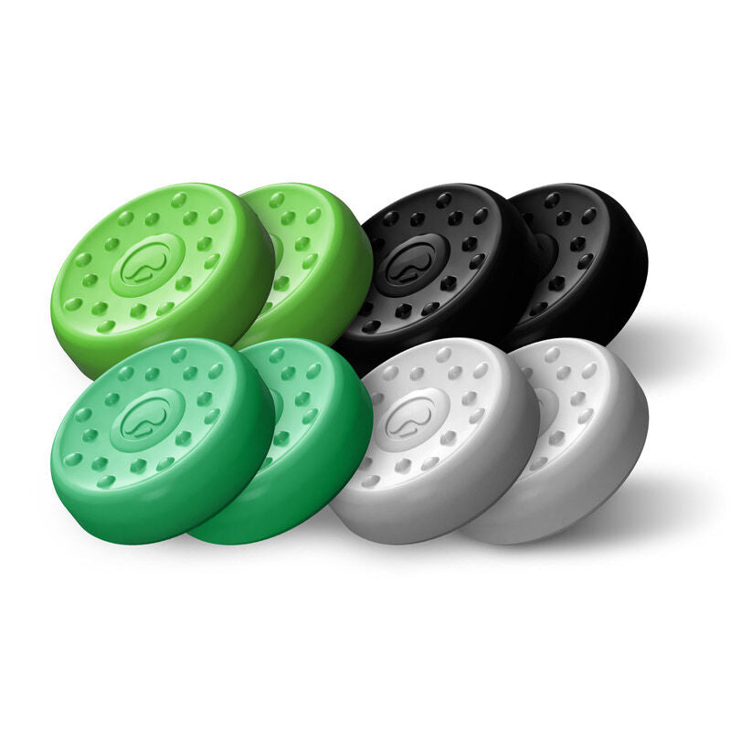 Nærbilde av SteelSeries KontrolFreek No-Slip Thumbgrip 8-pack XBX montert