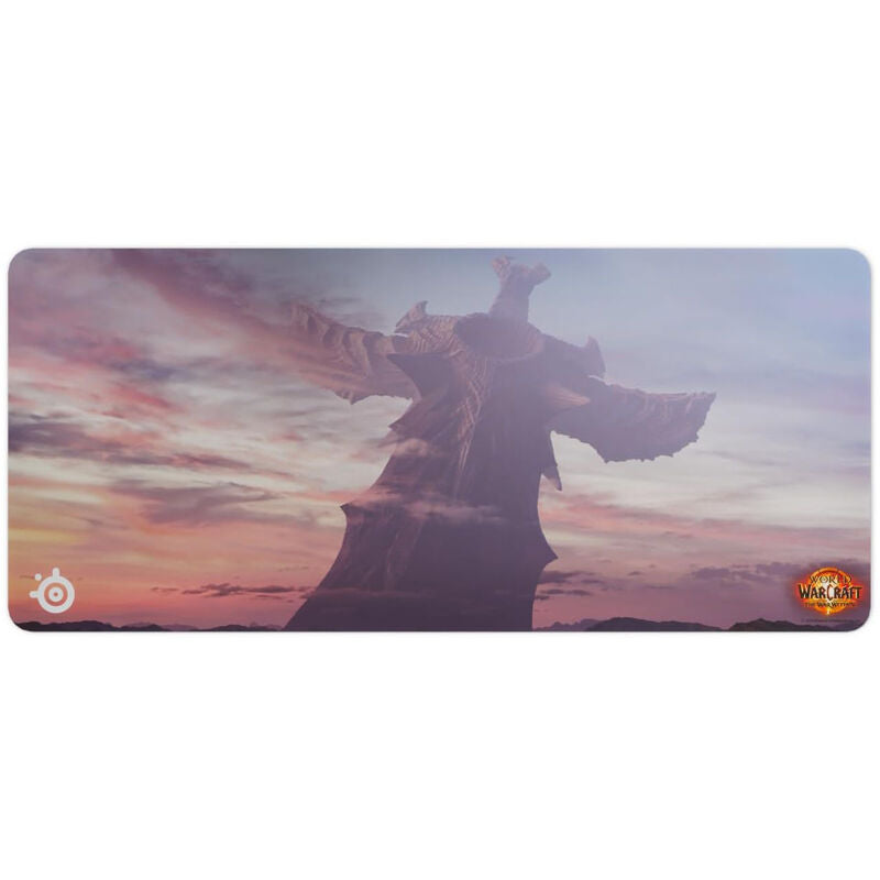 SteelSeries QcK XXL musematte WoW Edition bakside