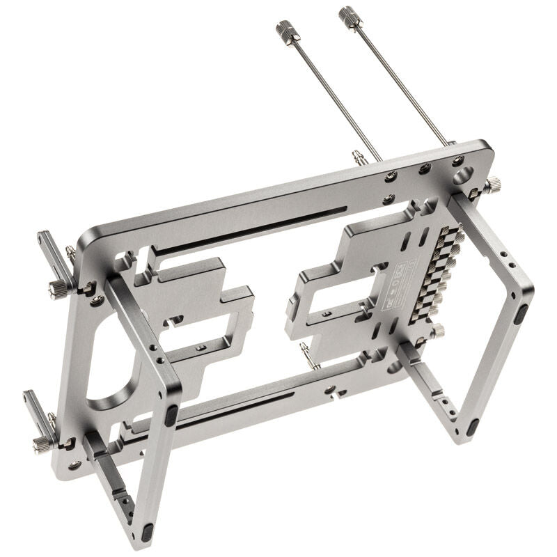 Nærbilde av Streacom BC1 Mini V2 benchtable Mini-ITX titan